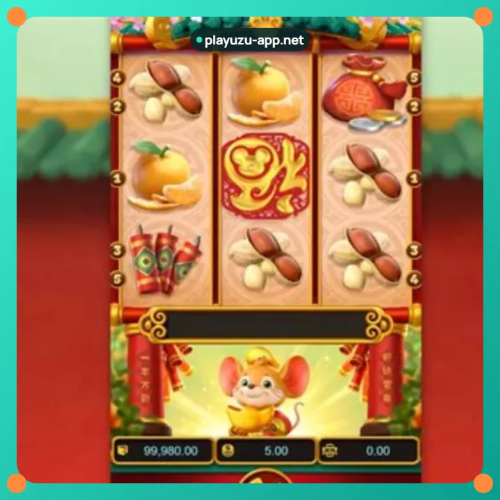 Fortune Mouse – tela do jogo