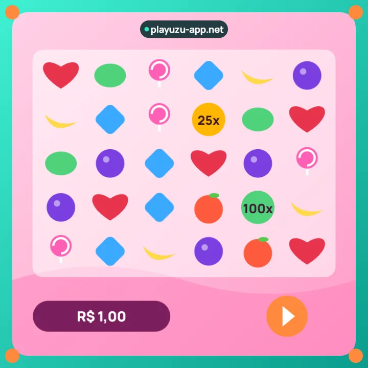 Sweet Bonanza – tela do jogo